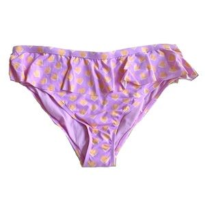 Stoney Clover Lane X Target Heart Bikini Swimsuit High Leg High Waist Bottom 1X